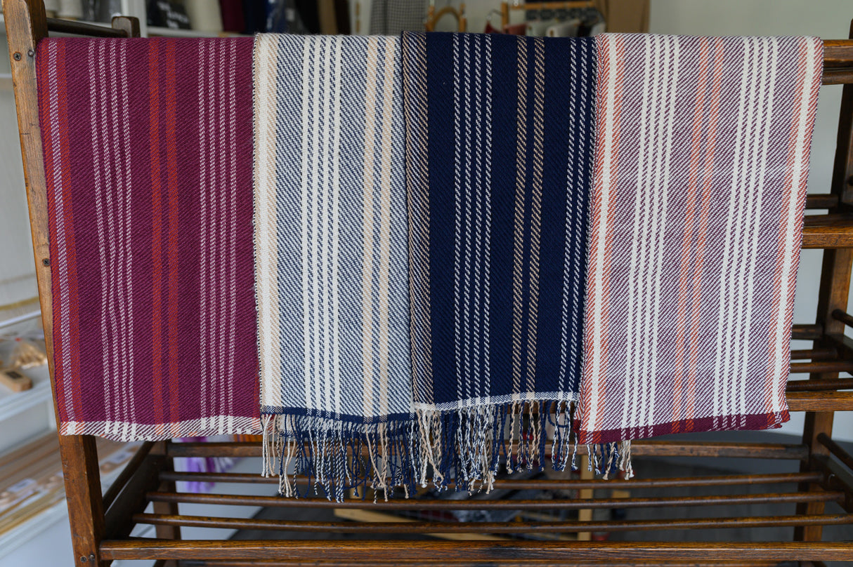 Evening Sky Scarf Kit (Natural/Marine)