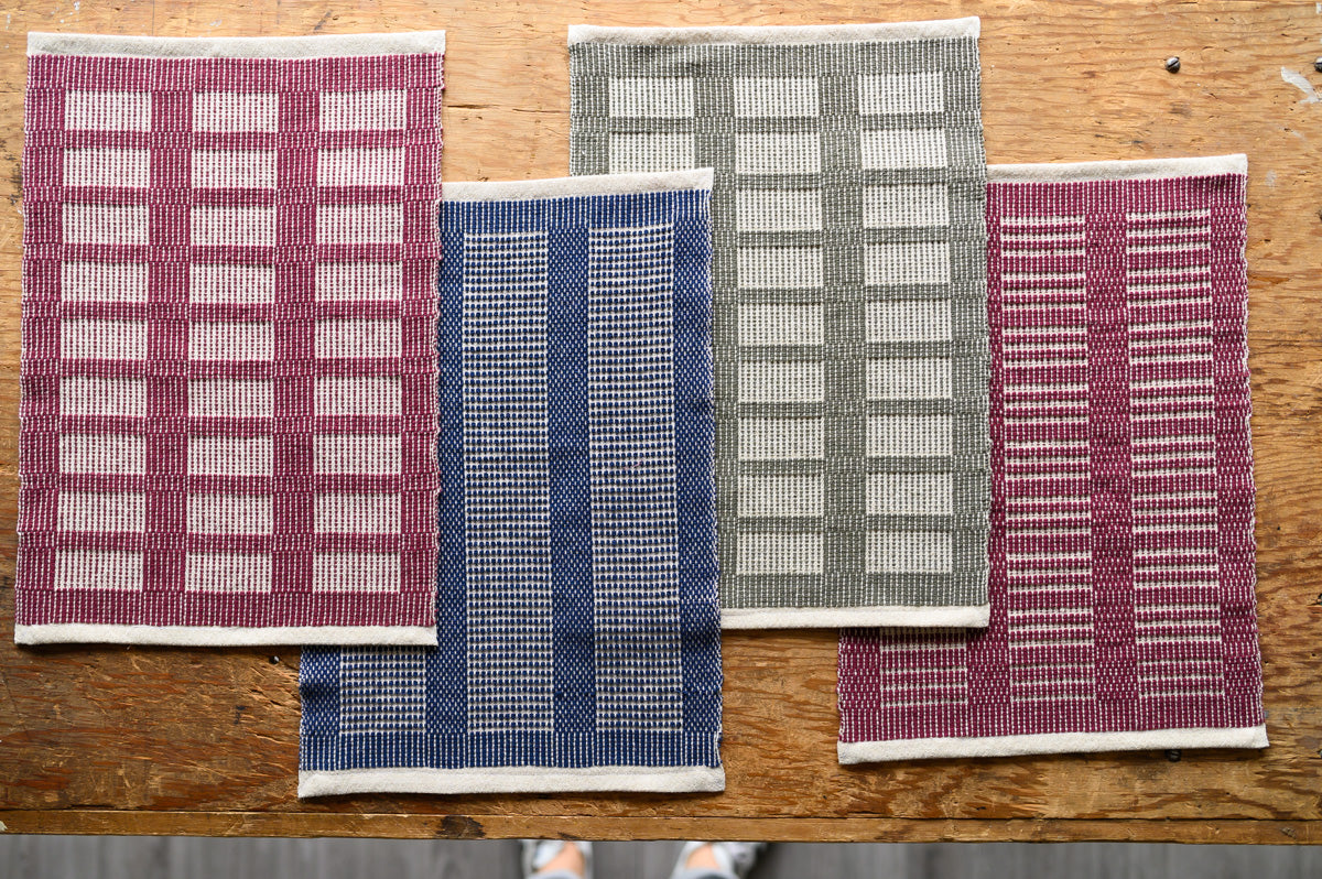 Crackle Weave Placemats Kit