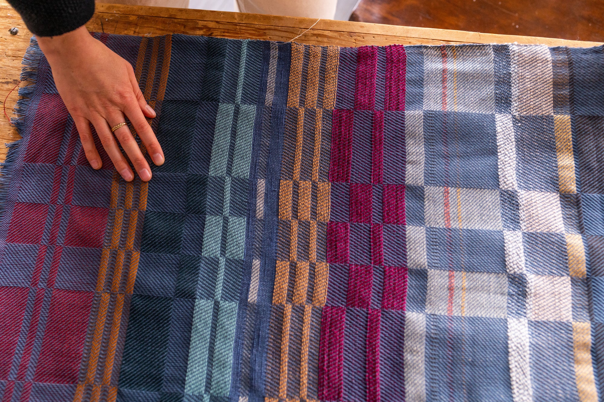 Weave a Table Runner on an Eight-Shaft Loom: April (Sundays)