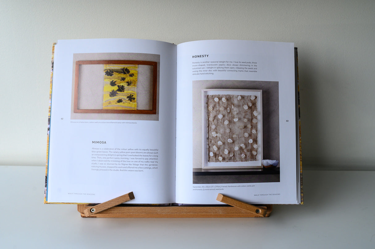 Contemporary Weaving in Mixed Media by Rachna Garodia