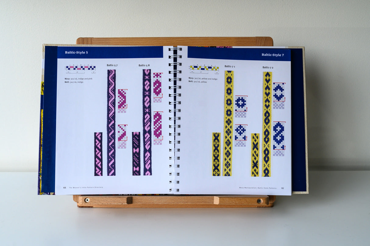 The Weaver's Inkle Pattern Directory: 400 Warp-Facced Weaves by Anne Dixon