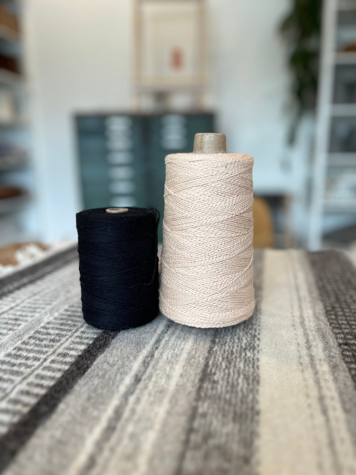Fall Checks Infinity Scarf Kit