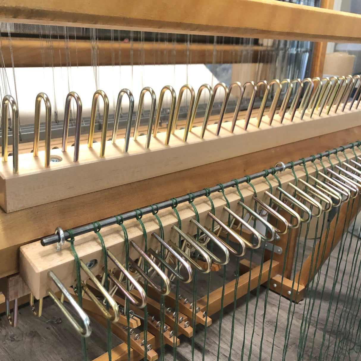Sectional Warping and Production Weaving