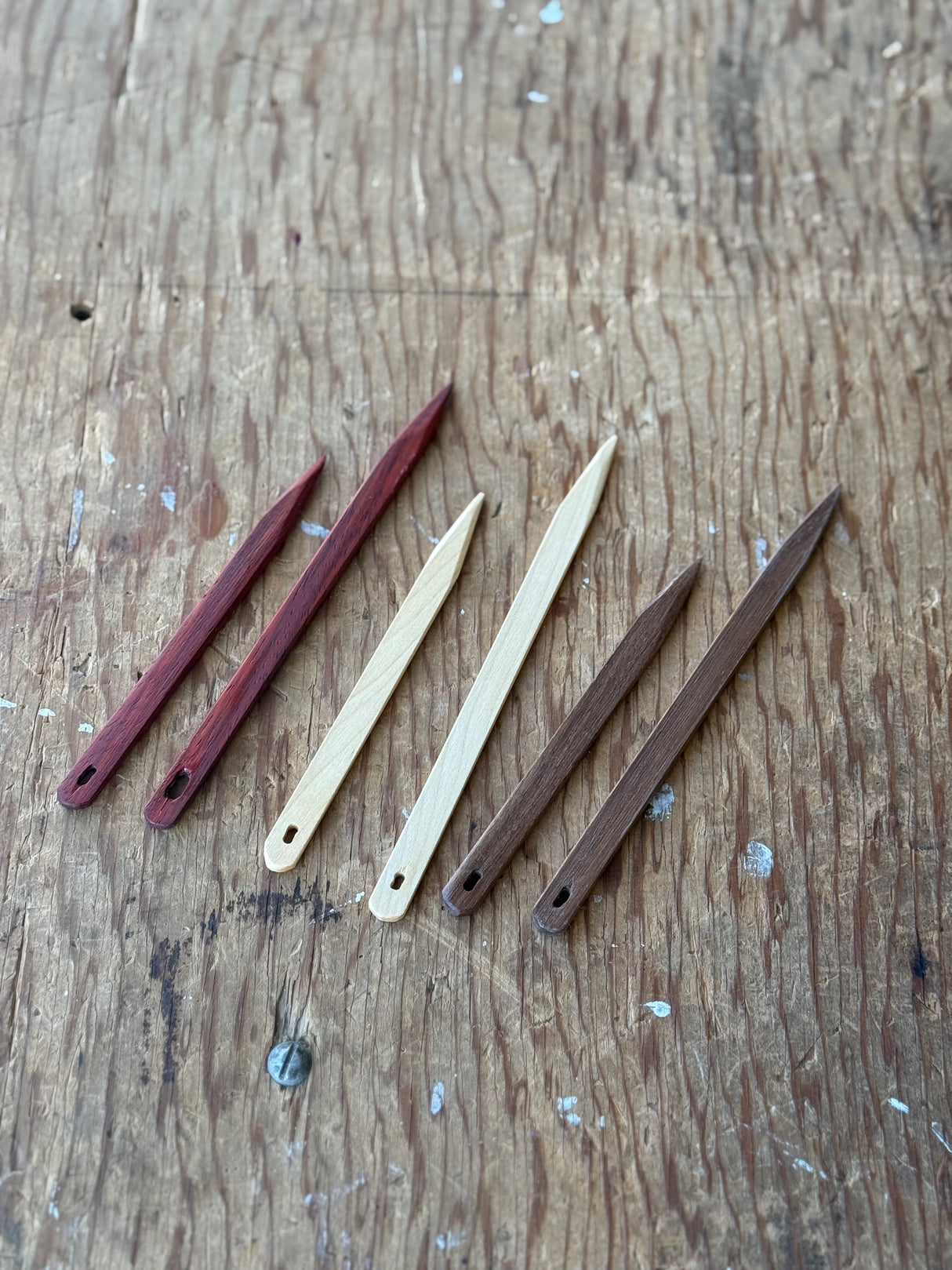 Hand-made Hardwood Tapestry Needles