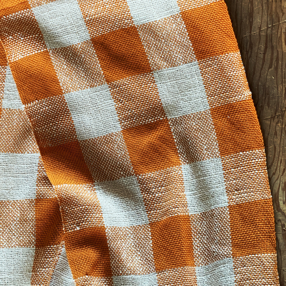 Fall Checks Infinity Scarf Kit