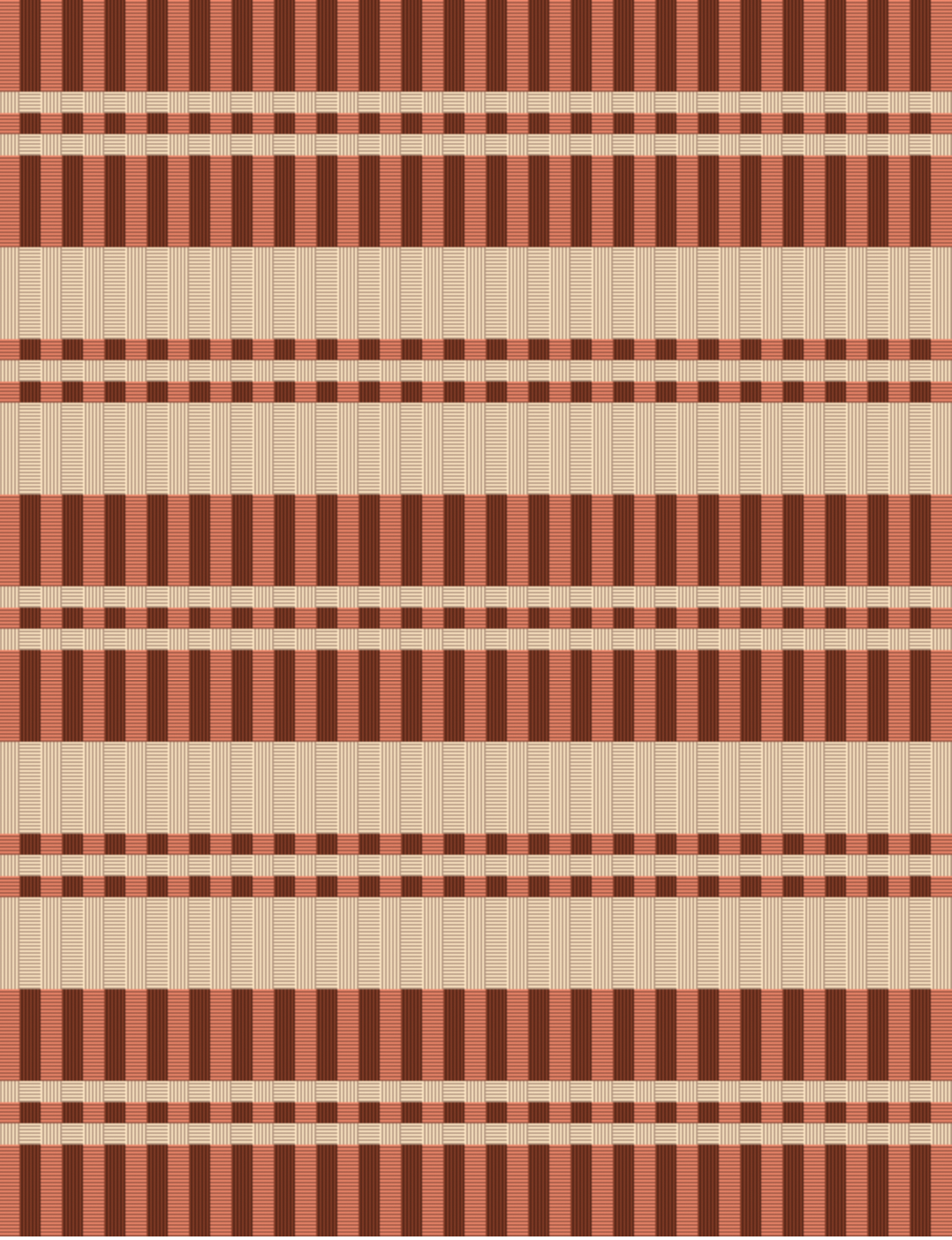 Monk's Belt Placemats Kit by Sara Collazo Romay