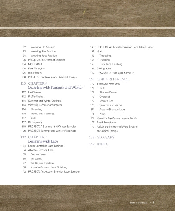Next Steps in Weaving