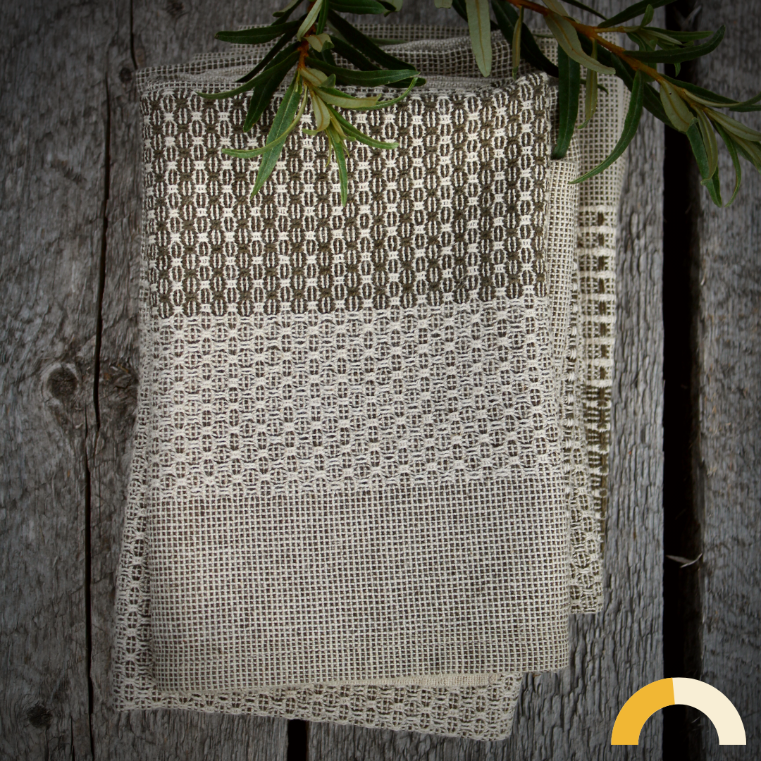 Shadow Huck Tea Towels Kit