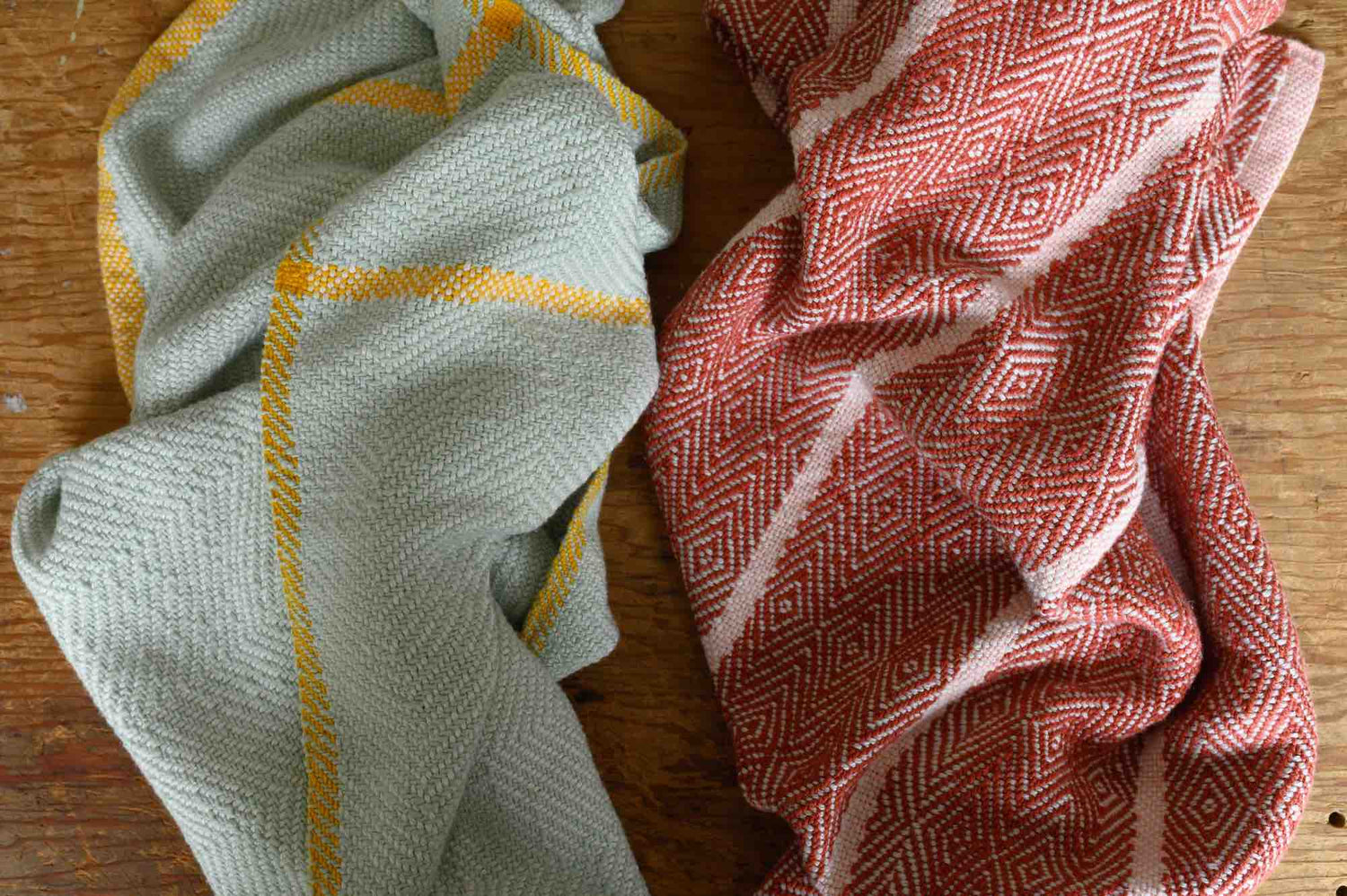 Baby Blanket Patterns by Gather Textiles and Daughter Handwovens