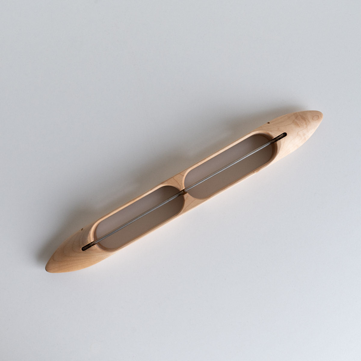 15 1/4" Double Boat Shuttle Open Botton Maple - Schacht