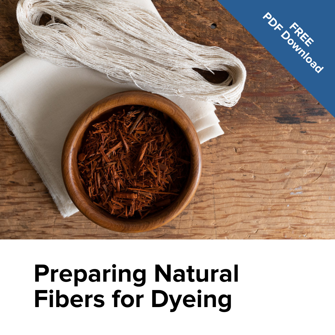Preparing Natural Fibers for Dyeing - PDF