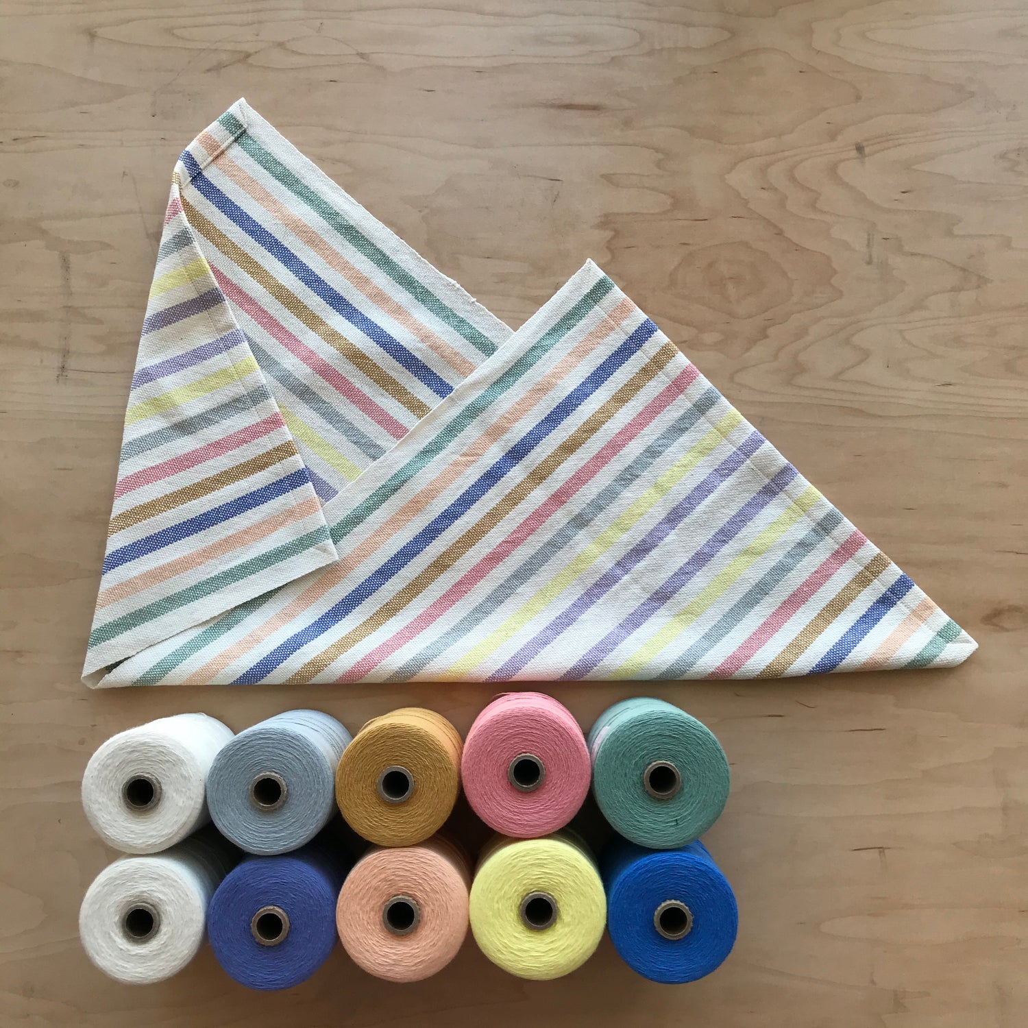 Sorbet Stripes Tea Towels