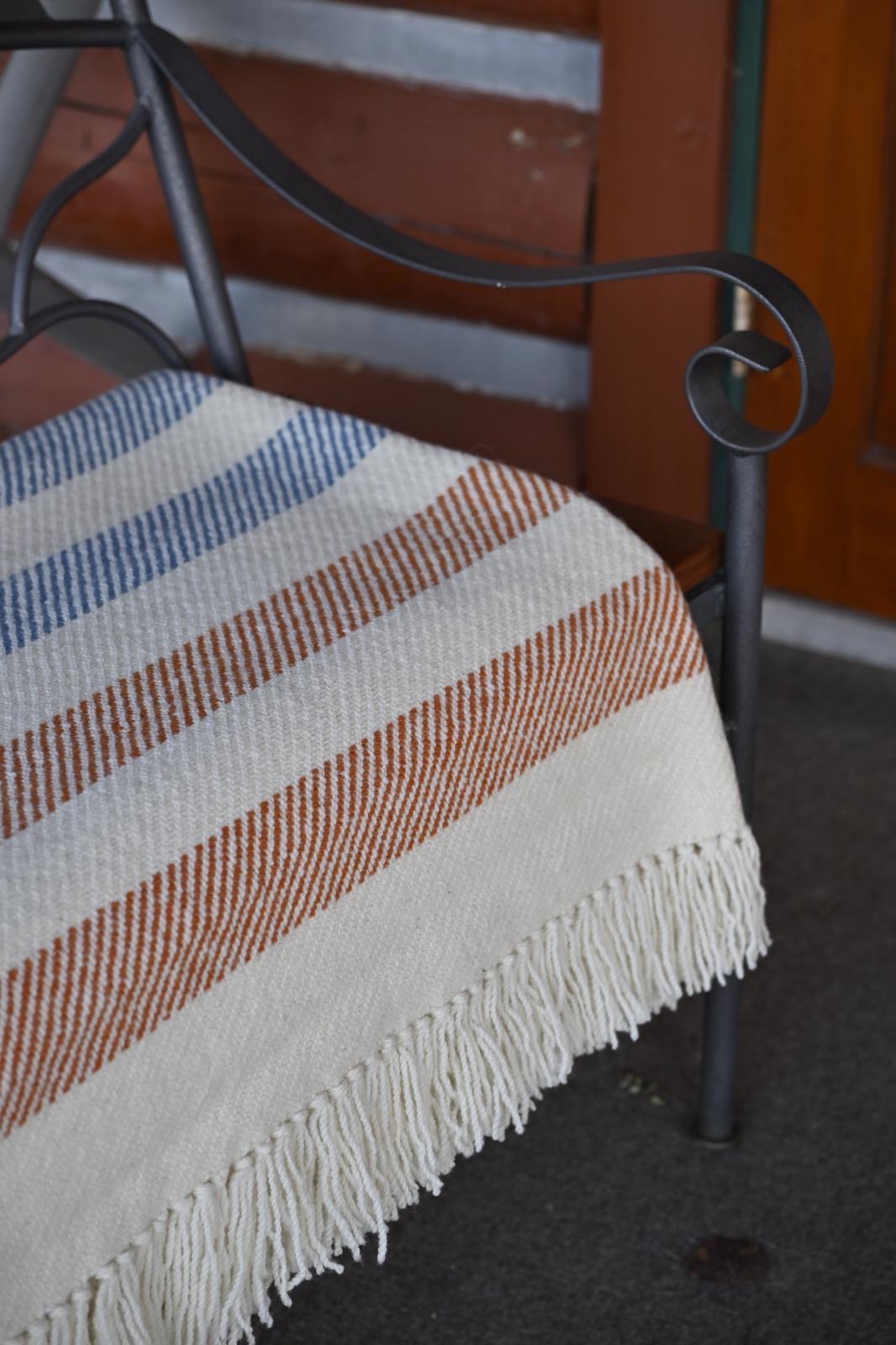 Naturally Dye and Weave a Parkland Throw: March-April 2025