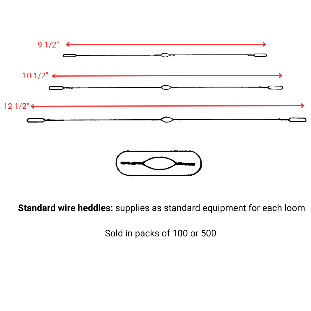 Wire Heddles - All Types & Sizes - Leclerc