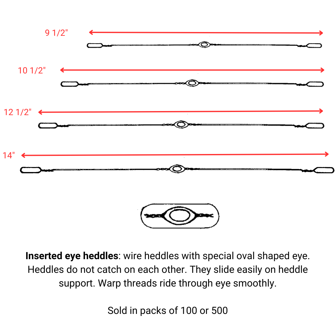 Wire Heddles - All Types & Sizes - Leclerc