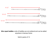 Wire Heddles - All Types & Sizes - Leclerc