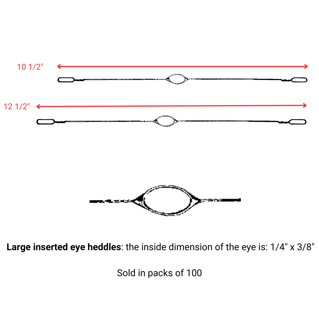 Wire Heddles - All Types & Sizes - Leclerc