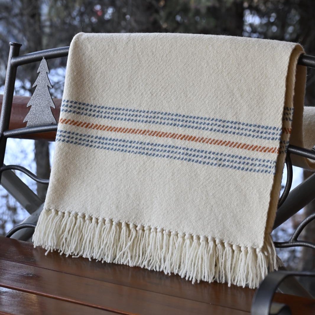 Naturally Dye and Weave a Parkland Throw: March-April 2025