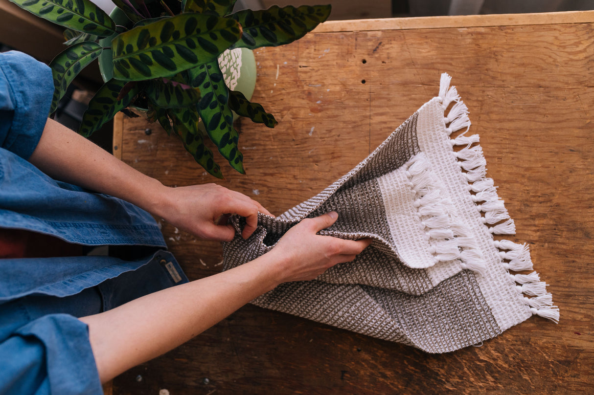 Waffle Weave Hand Towels Kit