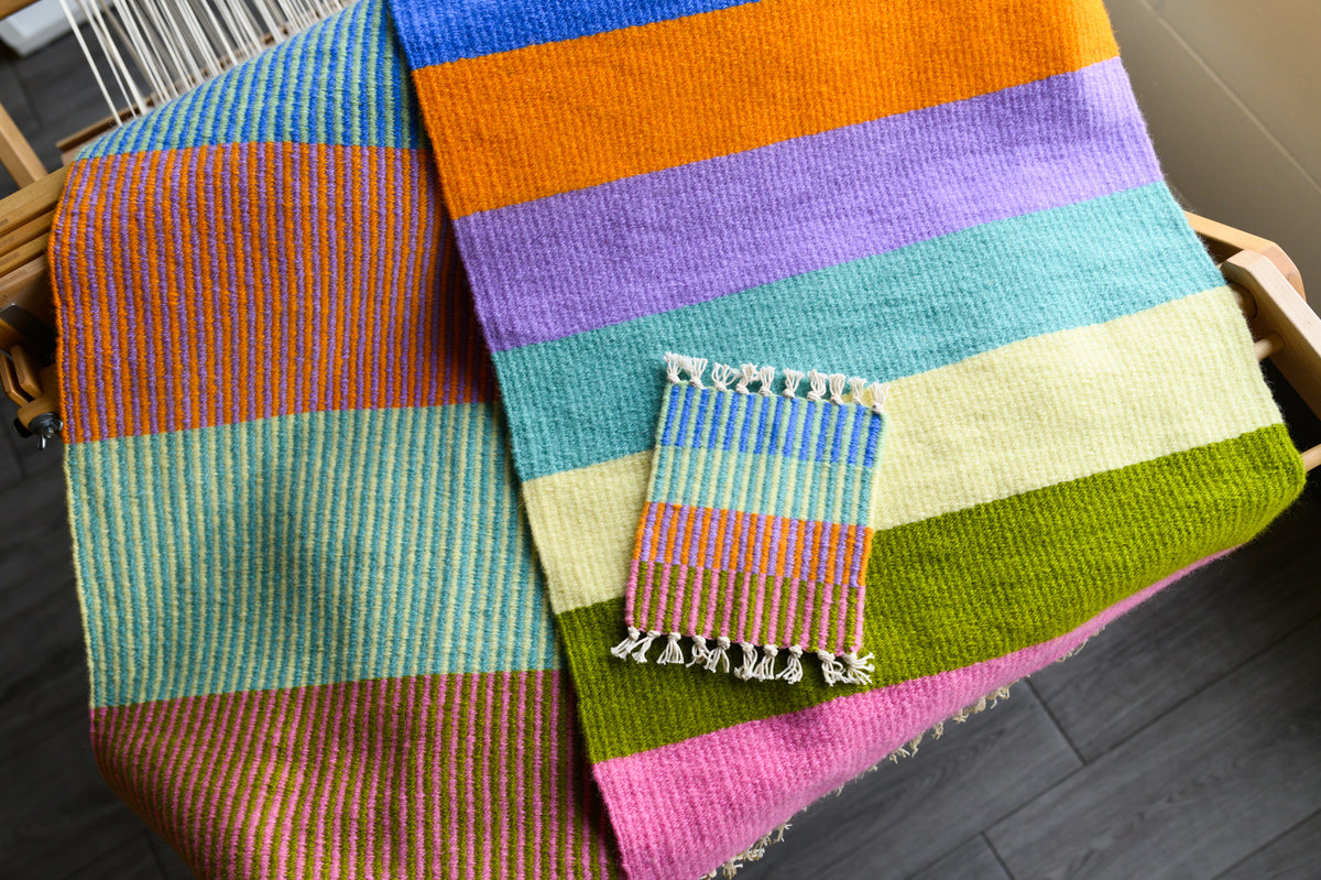 Bright Pattern Rug Bright Byte Rug Patterns – Gather Textiles