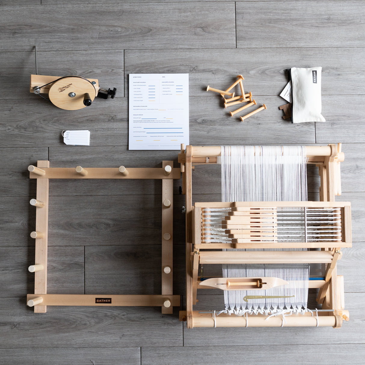 New Weaver Tool Bundle (With Table Loom)