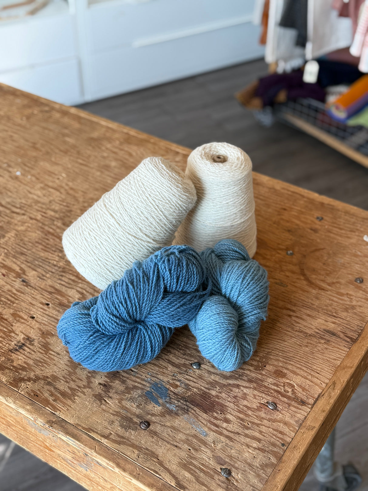 2025 Parkland Blanket Wool Kit: Stripes on Yarrow