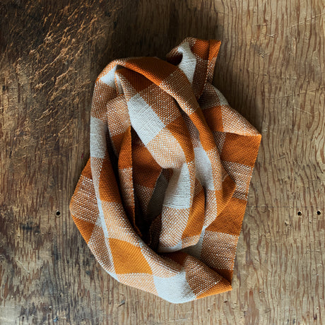 Fall Checks Infinity Scarf Kit