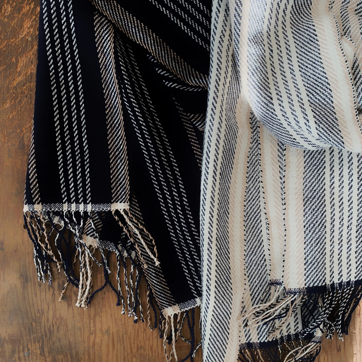 Evening Sky Scarf Kit (Natural/Marine)