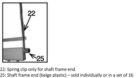 Shaft Replacement Parts - Leclerc