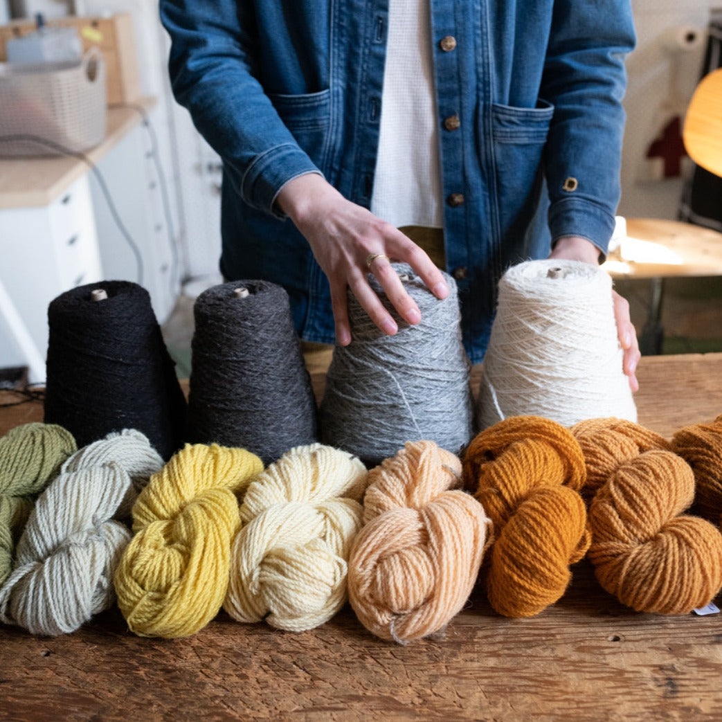 Weaving Using Wool Weaving Tips: How to Weave with Wool - GATHER Textiles Inc.