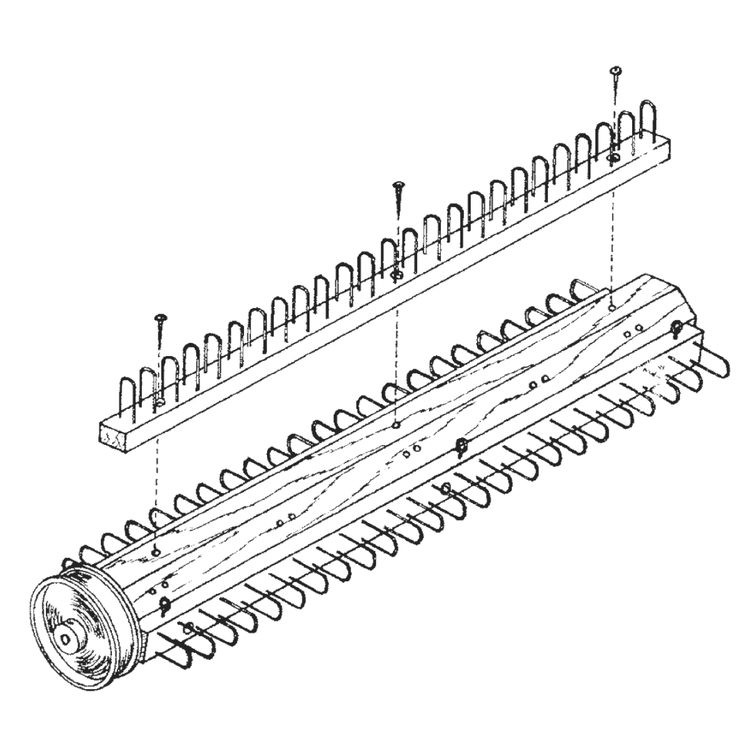 Sectional Warp Beam - Leclerc