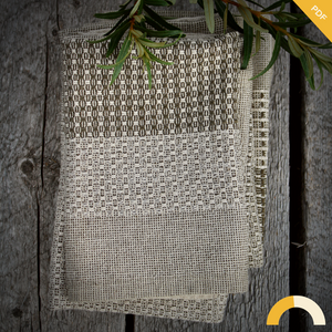 Waffle Weave Hand Towels Pattern (By Bryce Wicks) - GATHER