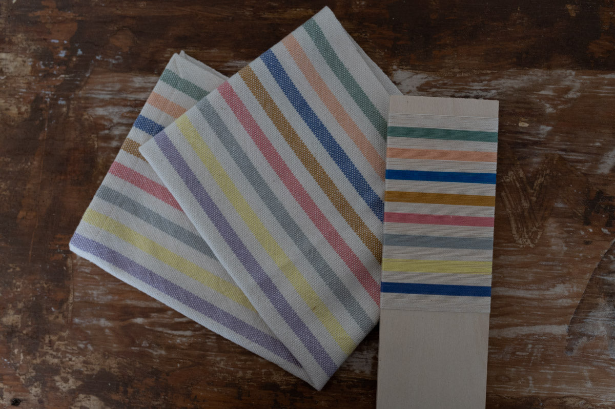 Sorbet Stripes Tea Towels Pattern