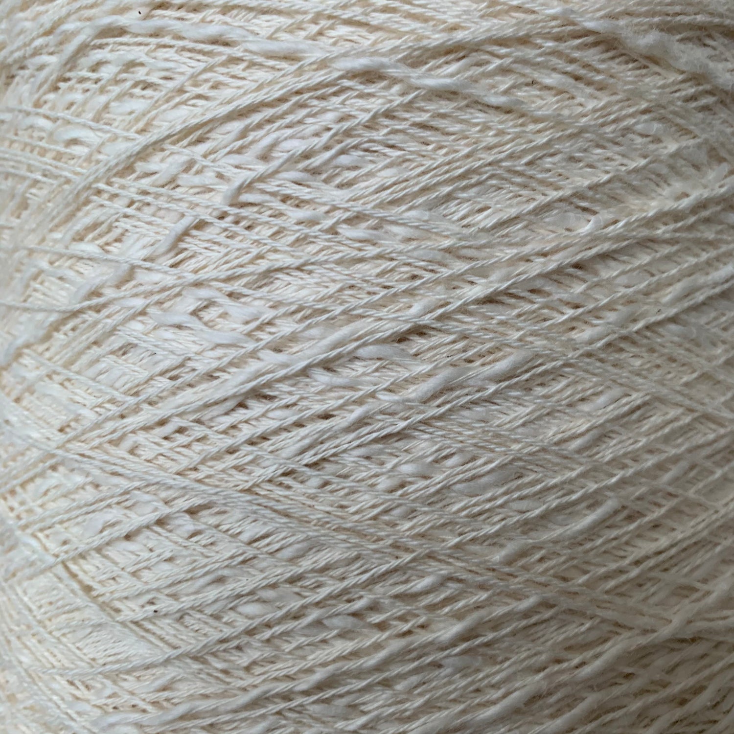 Cotton Slub - Natural 2.2 lbs Cone