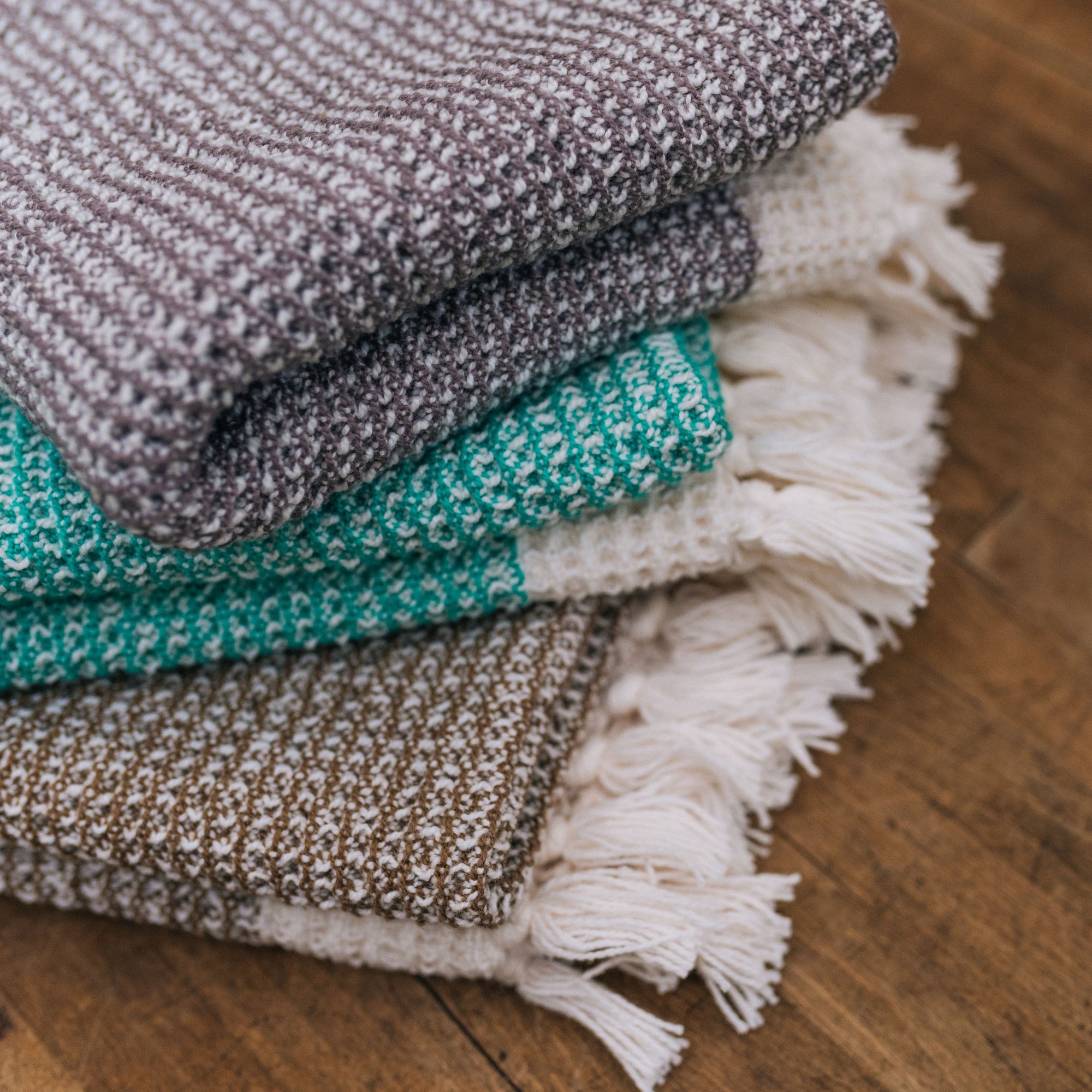 Waffle Weave Hand Towels Kit by Bryce Wicks - GATHER Textiles Inc.