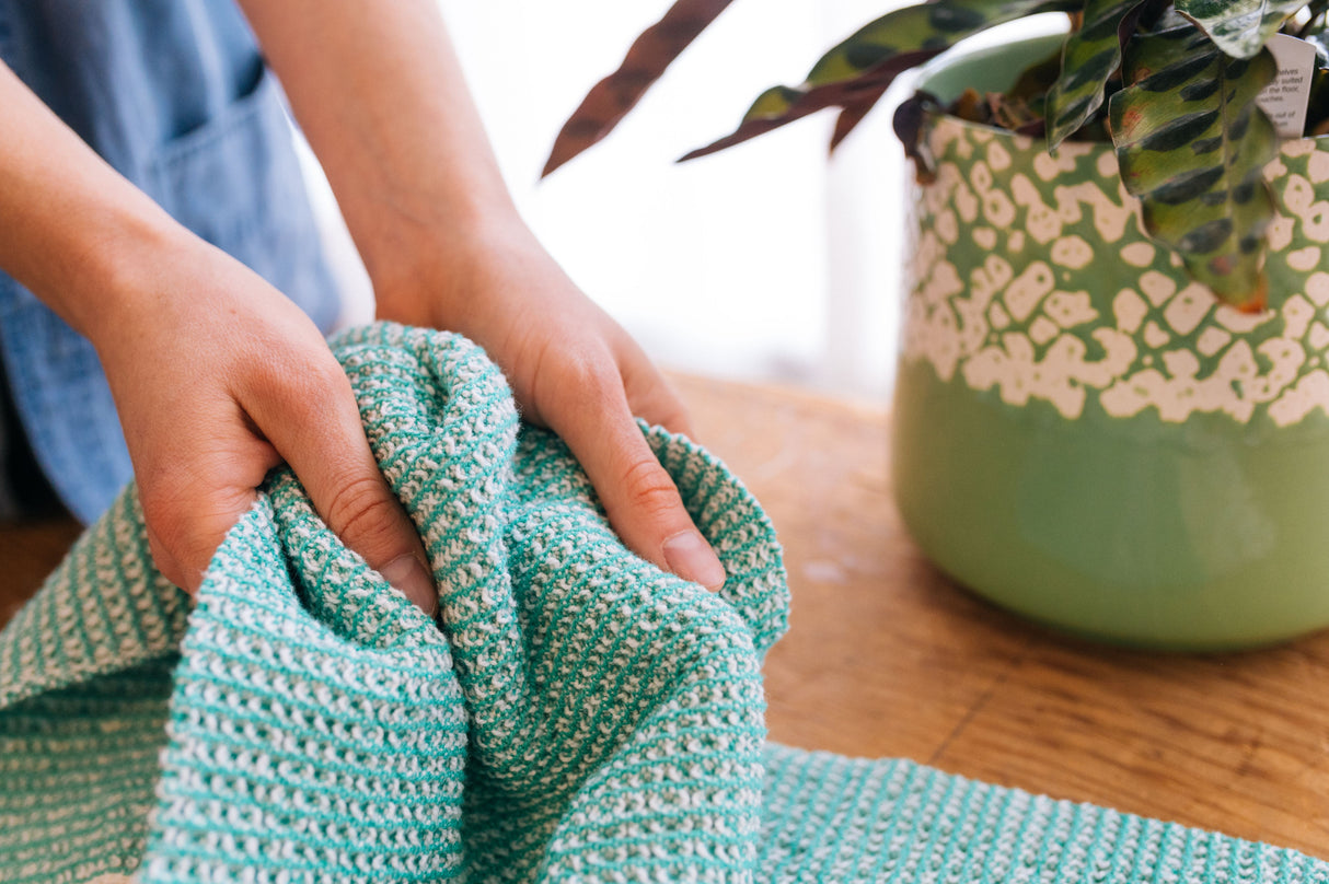 Waffle Weave Hand Towels Pattern