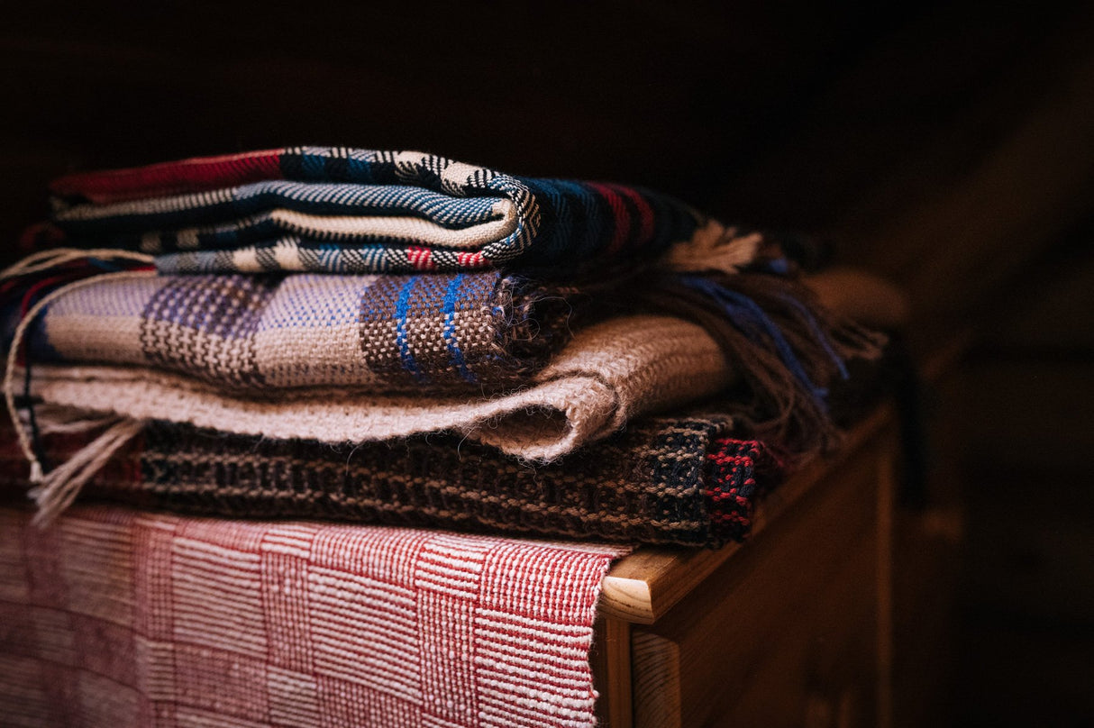 Log Cabin Tea Towels Pattern