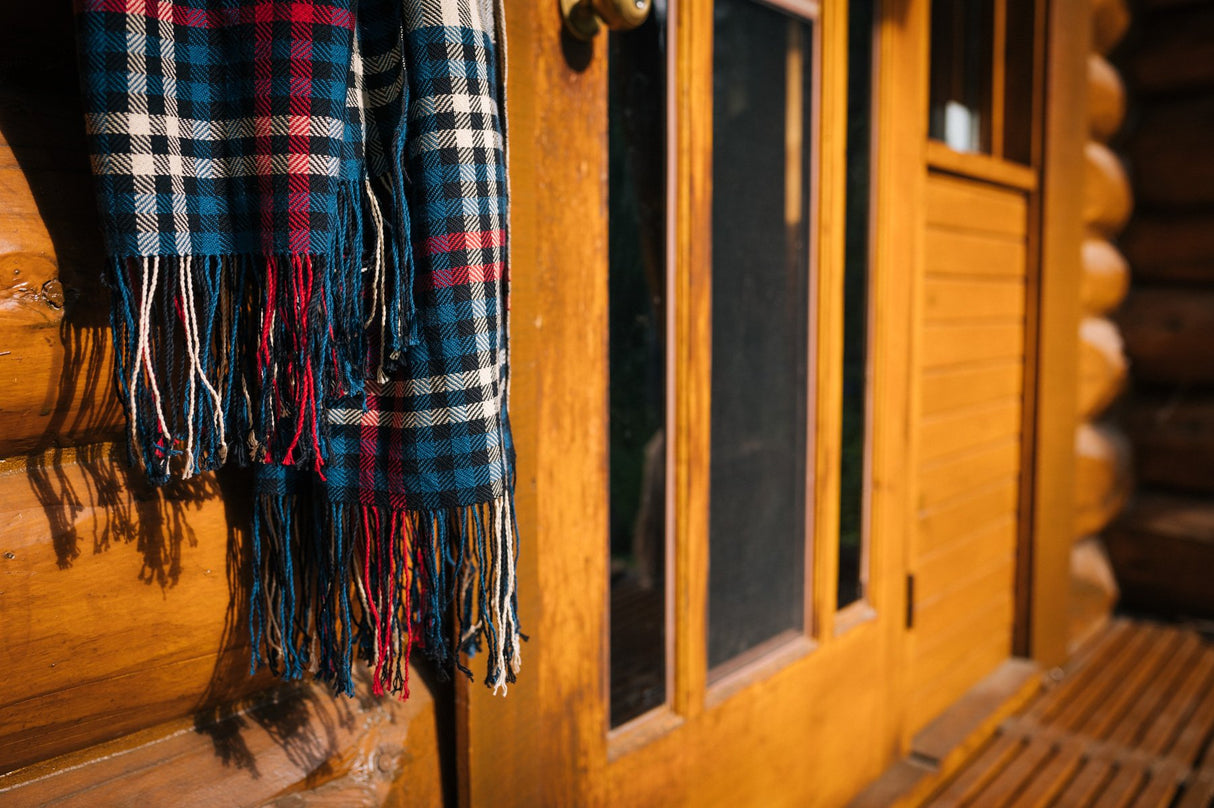 Twilight Twill Blanket Scarf Pattern