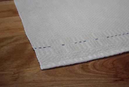 Shadow Huck Towels Pattern (By Megan Samms) - GATHER Textiles Inc.