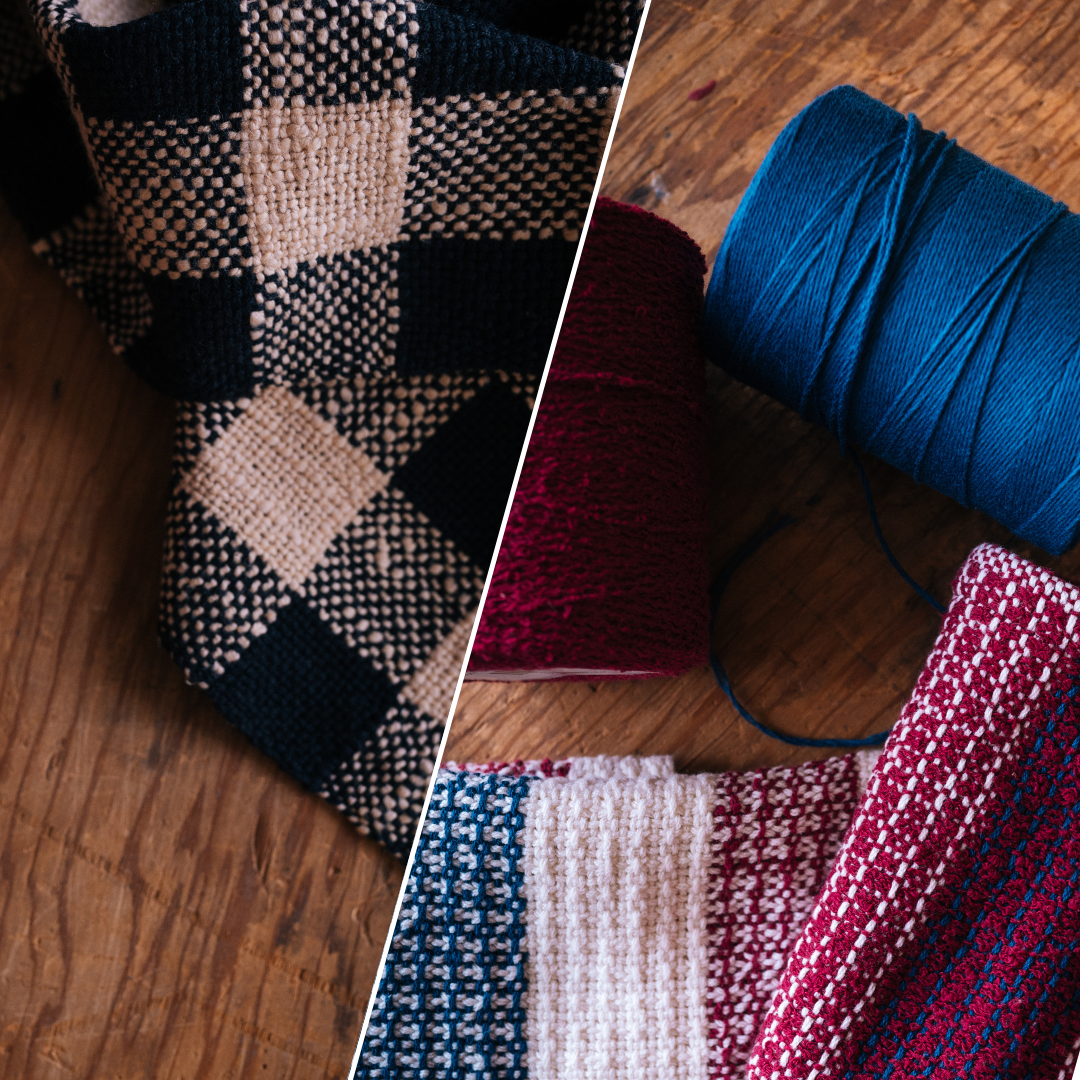 ONLINE COURSE BUNDLE: Rigid Heddle Weaving for Beginners + Next Steps in Rigid Heddle: Colour, Pattern, Texture
