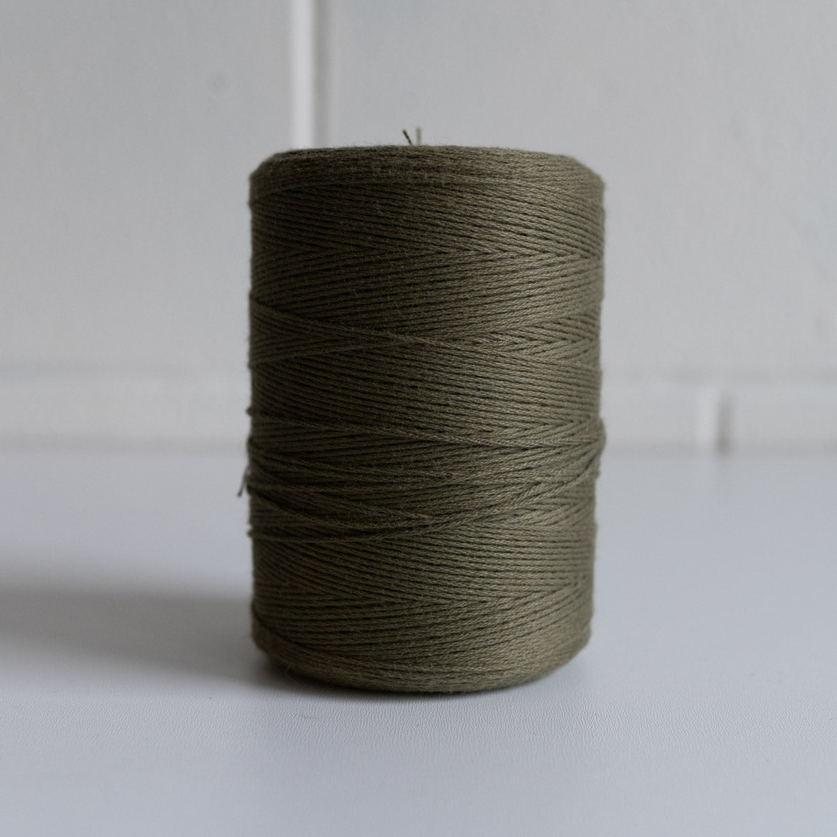 8/4 Un-Mercerized Cotton Weaving Yarn ~ Forest - Gist Yarn
