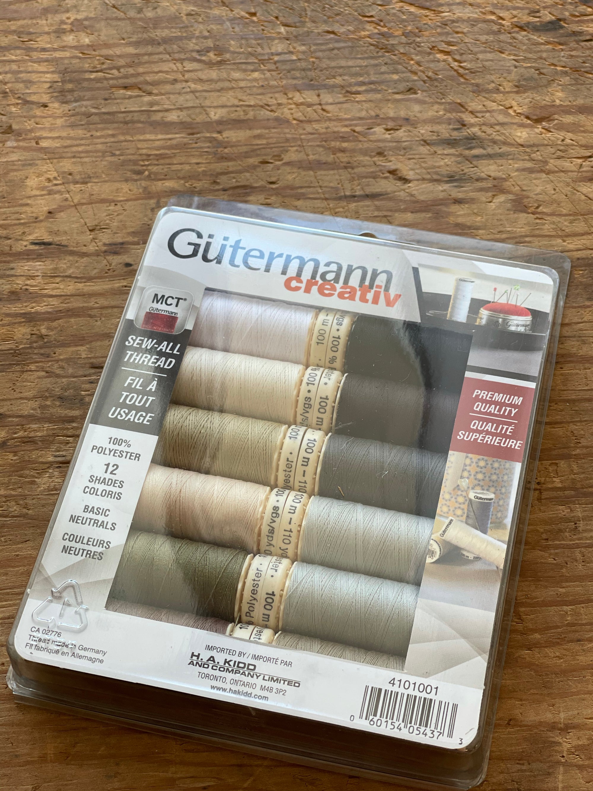 Gutermann Threads Neutral Pack